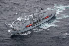 A Royal Fleet Auxiliary (RFA) shipbuilding project is expected to start this year, with construction moving ever closer. The hope is these vessels will support the Royal Navy and their aircraft carriers - HMS Prince of Wales and HMS Queen Elizabeth. Pictured: RFA Fort Victoria.
