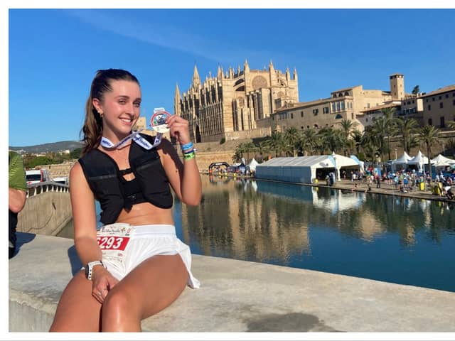 I ran my first ever half marathon in the beautiful city Palma and made memories in Mallorca that will always stay with me. (Photo: Isabella Boneham)