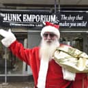 Father Christmas made an early visit to Waterlooville for the opening of The Junk Emporium on Tuesday, October 22.