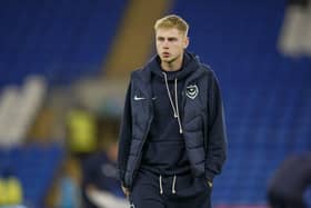Paddy Lane is getting back to full fitness. He’s a slight doubt for Pompey’s game against Preston North End. (Image: Pro Sport Images)