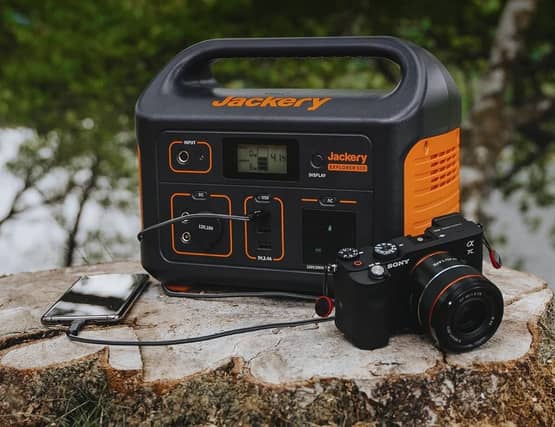 The Jackery Explorer 500 can charge all kinds of gadgets simultaneously