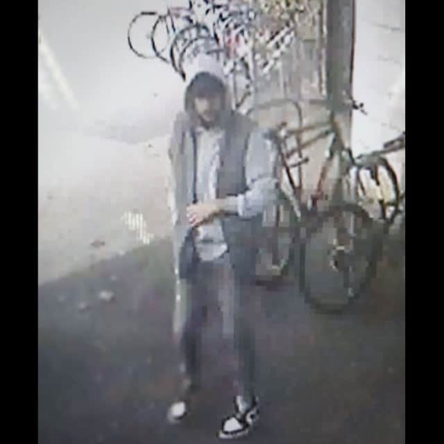 Police want to speak to this man after a bike was stolen on Thursday, September 12 outside University Library on Cambridge Road.