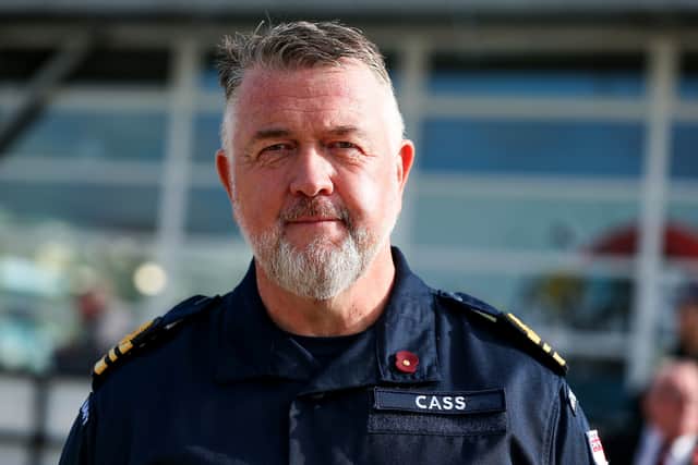 Lt Cdr Steve Cass said the remembrance appeal means a lot to himself and his family.