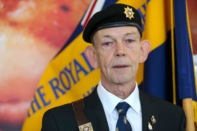 Former soldier Nick Checketts said he will be trying to raise as much money as possible for the poppy appeal.