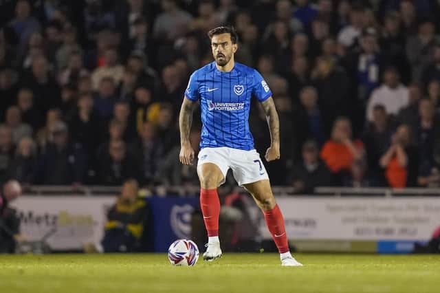 Marlon Pack was dropped to the bench for Pompey's 2-1 defeat to Sheffield Wednesday. Picture: Jason Brown/ProSportsImages