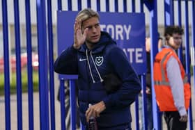 Pompey boss John Mousinho has praised Ryley Towler’s reaction to being dropped against Preston. Pic: Jason Brown
