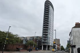 Admiralty Tower in Queen Street, Portsmouth.