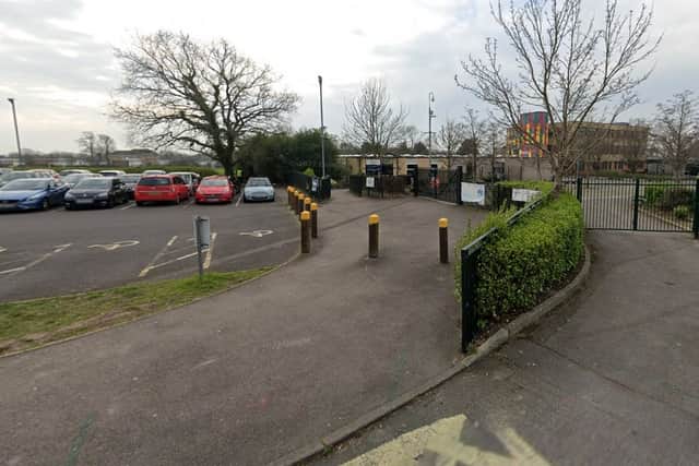 Henry Cort Community College in Whiteley. A consultation has been launch to relocate the school.