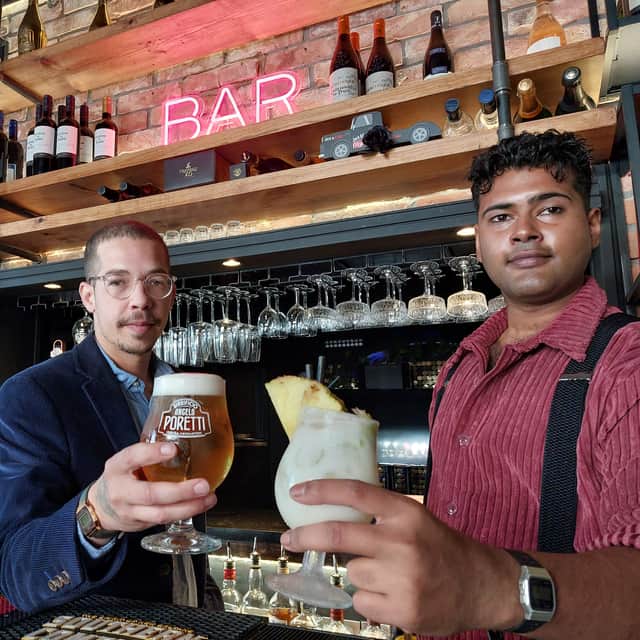 Ricardo Zottich and Bonbon Rodrigues are looking forward to taking the Hive Cocktail Bar into a new direction with food.