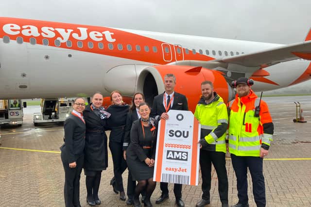 Southampton Airport will now be running Easyjet flights to Amsterdam.