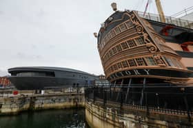 Mary Rose Exhibition and HMS Victory at Portsmouth Historic Dockyard. Scientists have analysed the wreckage of the Mary Rose.