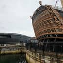 Mary Rose Exhibition and HMS Victory at Portsmouth Historic Dockyard. Scientists have analysed the wreckage of the Mary Rose.