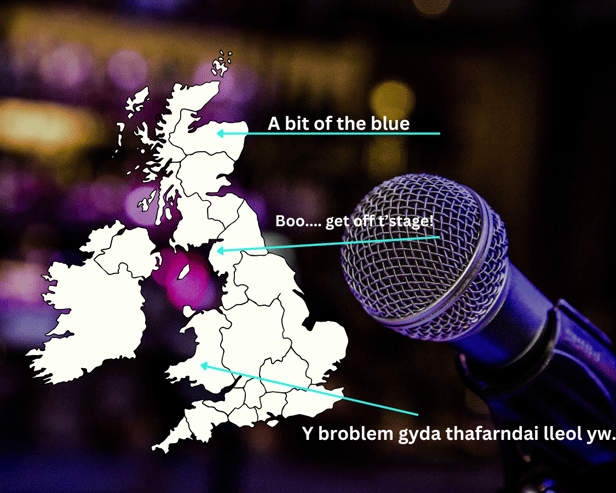 Ticketmaster's State of Play report had some interesting facts about what type of humour works well in different areas of the United Kingdom.
