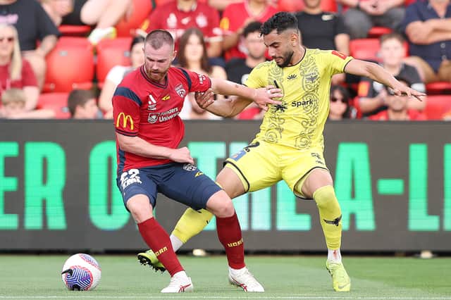 Ryan Tunnicliffe has fallen out of favour at Adelaide United following his move from Pompey. Picture: Sarah Reed/Getty Images