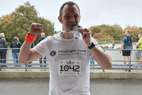 Kevin Dove is running 100 10ks to raise funds for the First Light Trust charity based in Gosport, who support military veterans.