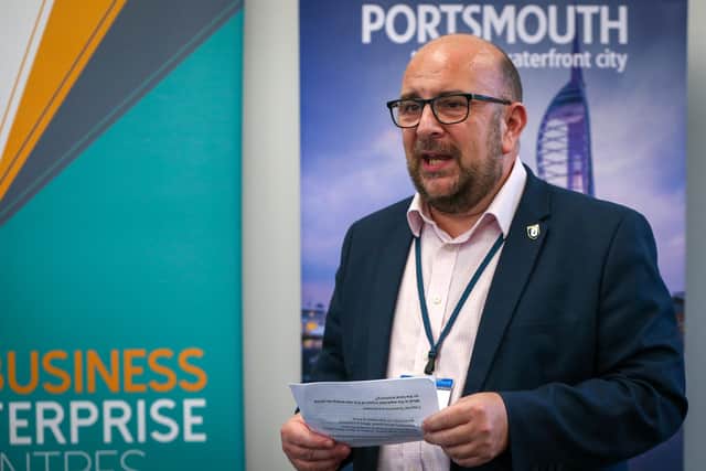 Leader of the City Council, Cllr Steve Pitt.