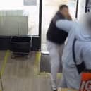 CCTV shows Abdul Wahab carry out the hammer attack Stratford Road, Sparkhill, at around 2pm on February 21 2024. 