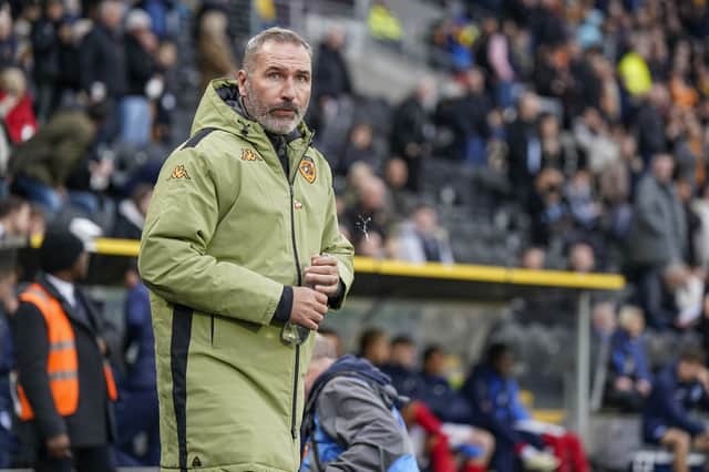 Tim Walter praised Pompey fans - and called for more support from his own - after Saturday's 1-1 draw. Picture: Jason Brown/ProSportsImages