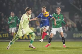 Matt Ritchie in action during Pompey's 1-0 defeat at Plymouth. Picture: Jason Brown/ProSportsImages