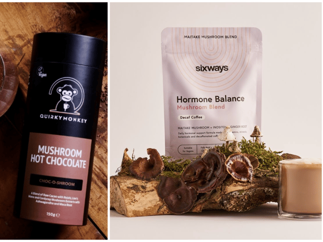 Mushroom drinks are a healthy alternative to caffeinated hot drinks