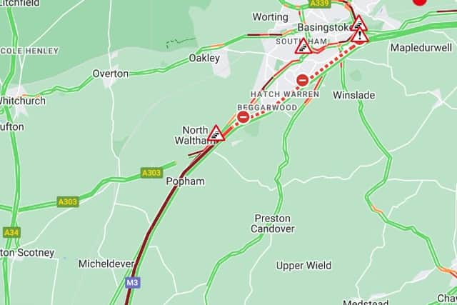 A major stretch of road has remained closed this morning as roadworks overrun following overnight closure.