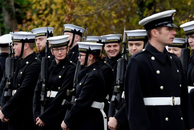 Fareham Remembrance Sunday in West Street, Fareham, on Sunday, November 12, 2023.