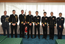 High-ranking Royal Navy officials have met with their Japanese counterparts ahead of HMS Prince of Wales being deployed to the Indo-Pacific region next year.