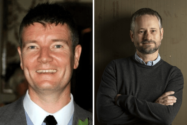 From left: Ben Mason, portfolio manager at UK Docks, and Giles Pritchard, founder and director of Pritchard Architecture.