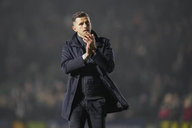 John Mousinho has spotted encouraging signs over the past two matches, despite the table not lying. Picture: Jason Brown/ProSportsImages