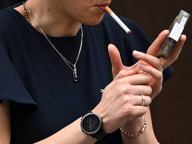 The government will be introducing a smoking ban, extending the indoor smoking ban to specific outdoor spaces.
