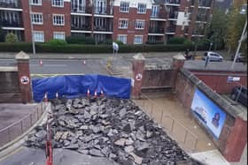 A new road is being created at the Isle of Wight ferry terminal