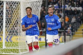 Kusini Yengi, left, with Blues team-mate Josh Murphy at Hull last Saturday