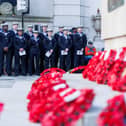 Armistice Day Service at the Cenotaph in Guildhall Square