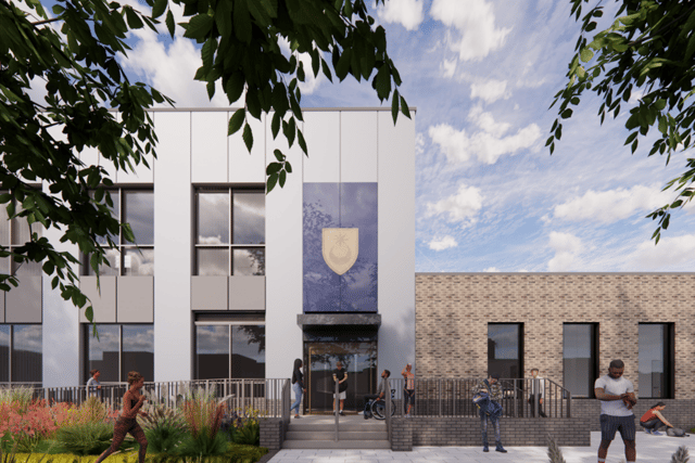 Proposed new Bransbury Park Leisure Centre