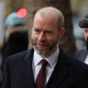 Britain's Business, Energy and Industrial Strategy Secretary Jonathan Reynolds arrives to give evidence to the Post Office Horizon IT Inquiry. Credit: ADRIAN DENNIS/AFP via Getty Images
