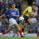 Gregory Vignal (L) has been linked with taking over the manager's job at QPR. He played for Pompey in the 2005/06 Premier League season. (Photo by Mike Hewitt/Getty Images)