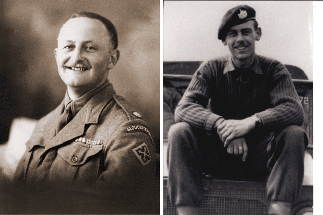 Two soldiers from Hampshire who died in the Korean War have had their graves identified after 73 years. From L: Major Patrick Angier and Sgt Donald Northey, from Portsmouth.