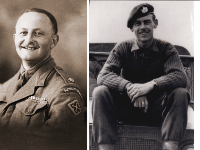 Two soldiers from Hampshire who died in the Korean War have had their graves identified after 73 years. From L: Major Patrick Angier and Sgt Donald Northey, from Portsmouth.