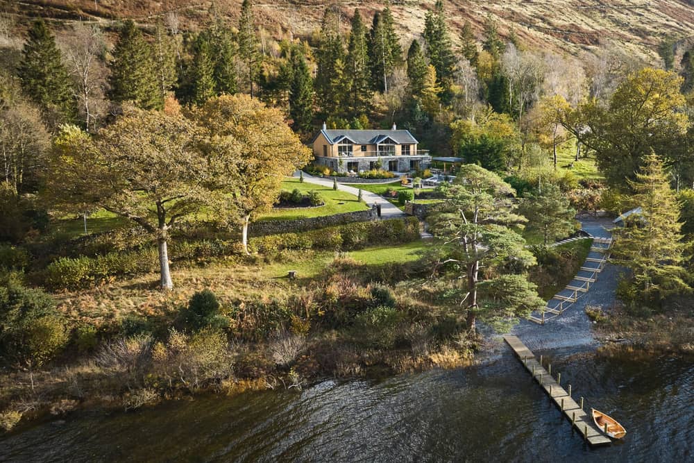 With its own jetty, gym, and spa the Lake District house really is the stuff of dreams