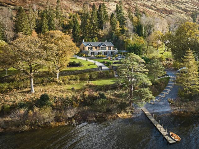 With its own jetty, gym, and spa the Lake District house really is the stuff of dreams