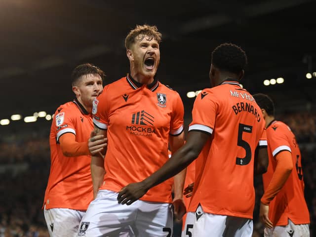 Michael Smith has been awarded the Championship Goal of the Month award.