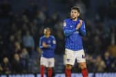 Pompey forward Callum Lang
