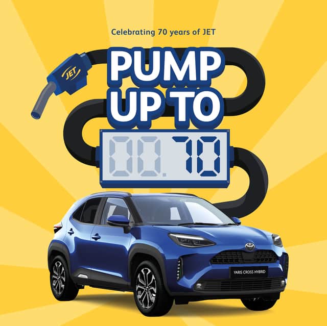 The winner will receive the keys to a brand new Toyota Yaris Cross Hybrid car - worth £26,000.