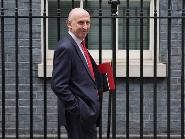 The UK will see faster testing of hypersonic systems and long-range strike missiles following a new Aukus deal. Pictured is defence secretary John Healey.