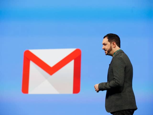 Google Mail logo. Photo: Stephen Lam/Getty Images