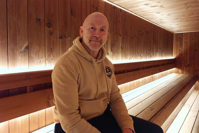 Sean Cole of Waterlooville is one of the owners of Balance Wellness Club and has first hand experience of the benefits of contrast therapy.