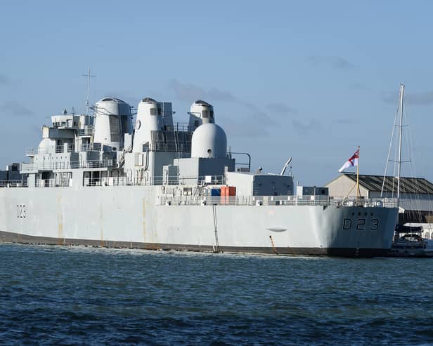 HMS Bristol, a Portsmouth-based ship which played a role in The Falklands War and was previously used as a Harbour Training Ship, is due to be scrapped next year.