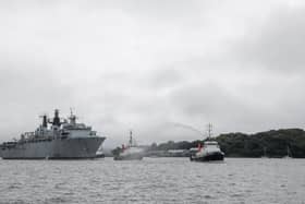 A former Royal Navy First Sea Lord is pushing for new strike ships to be built faster, with the force facing a difficult transition period.