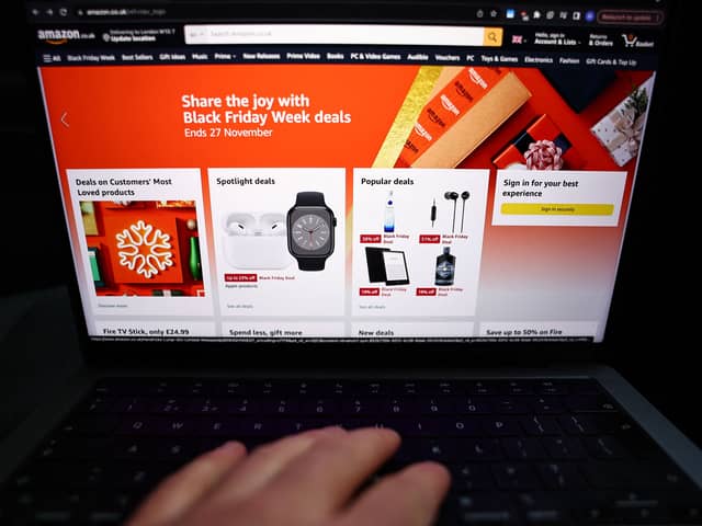Amazon's Black Friday sales start on November 21. Photo: HENRY NICHOLLS/AFP via Getty Images