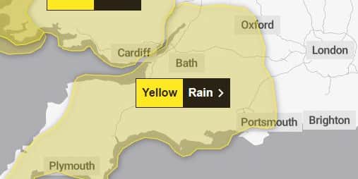 The Met Office has issued a weather warning ahead of Storm Bert